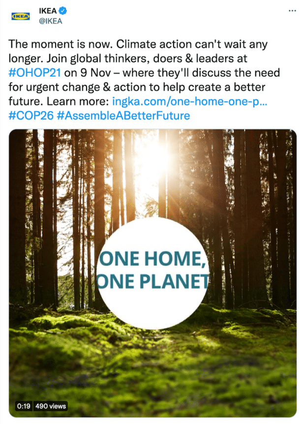 IKEA气候变化Twitter2版