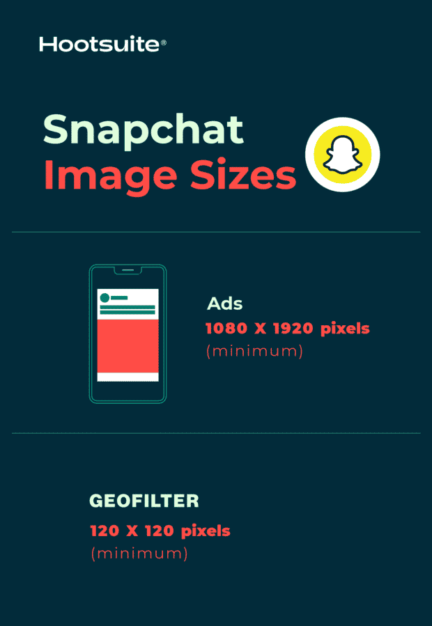 Snapchat图像大小